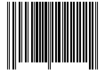 Number 78102222 Barcode