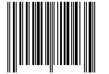 Number 79710435 Barcode