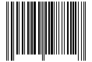 Number 80198812 Barcode