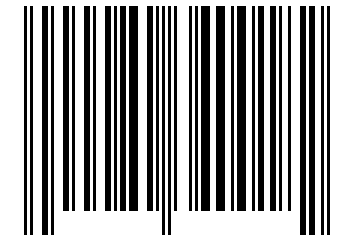 Number 80340018 Barcode