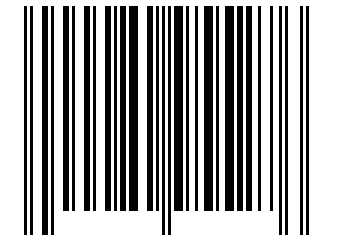 Number 80955276 Barcode