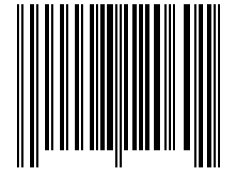 Number 8120601 Barcode