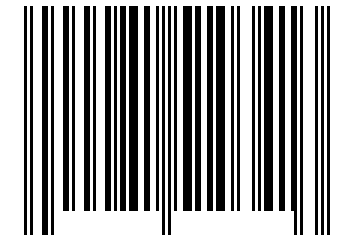 Number 81510341 Barcode