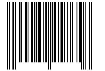 Number 82258658 Barcode