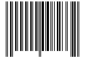 Number 8233 Barcode