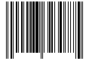 Number 83323077 Barcode