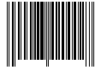Number 83420002 Barcode