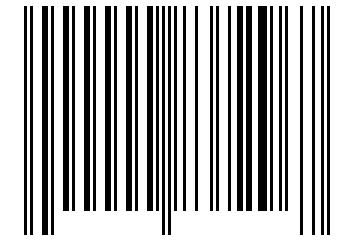 Number 837296 Barcode