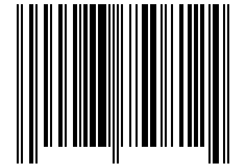 Number 83750812 Barcode