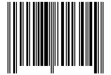 Number 83801304 Barcode