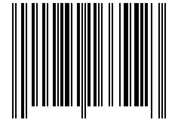 Number 84166552 Barcode