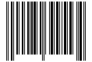 Number 84399553 Barcode