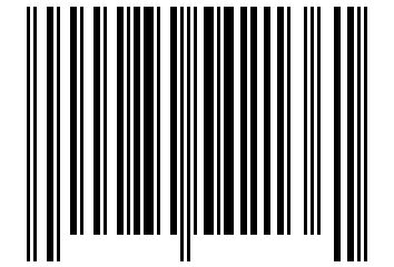 Number 84542136 Barcode