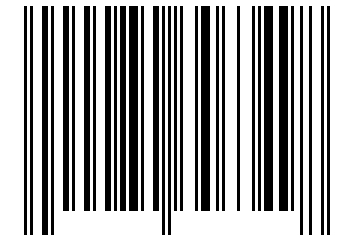 Number 84646349 Barcode