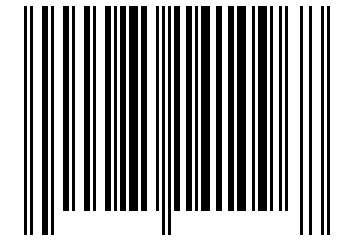 Number 85141096 Barcode