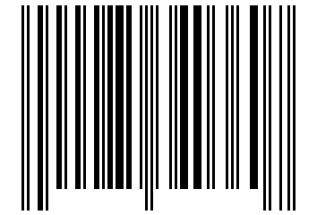 Number 85340360 Barcode