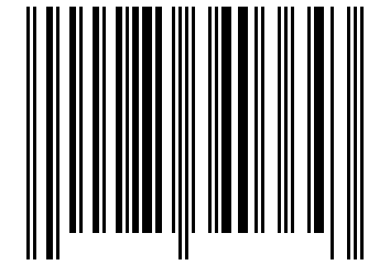 Number 85340364 Barcode