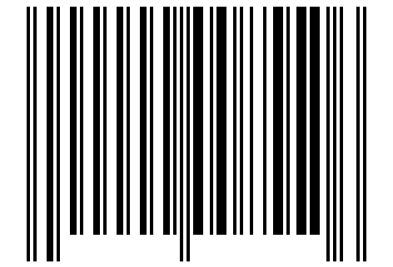 Number 8550 Barcode