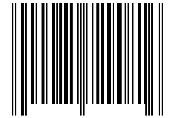 Number 85729081 Barcode