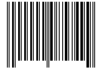 Number 85749 Barcode