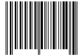 Number 85750 Barcode
