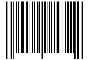 Number 85751 Barcode