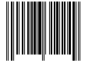 Number 86319249 Barcode