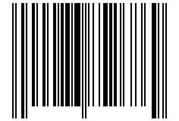 Number 86852686 Barcode