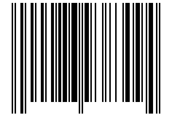 Number 86938309 Barcode