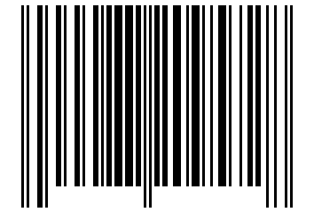 Number 87209572 Barcode
