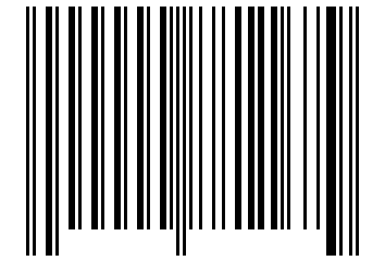 Number 881167 Barcode