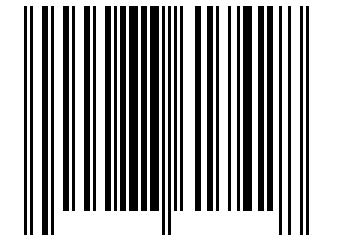 Number 88617428 Barcode