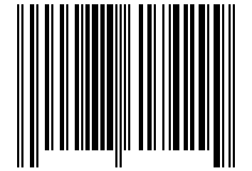 Number 88617429 Barcode