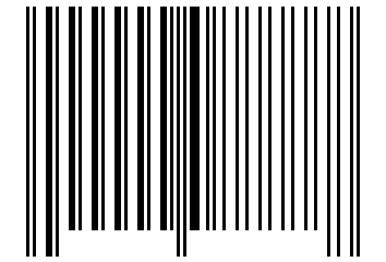 Number 88888 Barcode