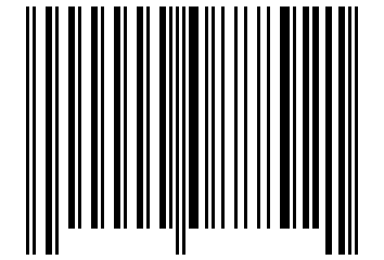 Number 88892 Barcode