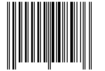 Number 8976 Barcode