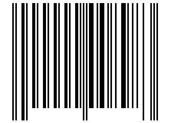 Number 8983 Barcode