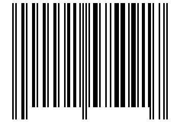Number 91575091 Barcode