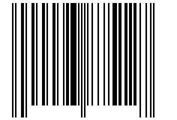 Number 93875127 Barcode
