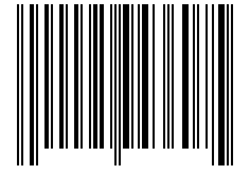 Number 95943607 Barcode