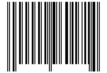Number 960171 Barcode