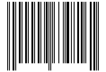 Number 9634816 Barcode