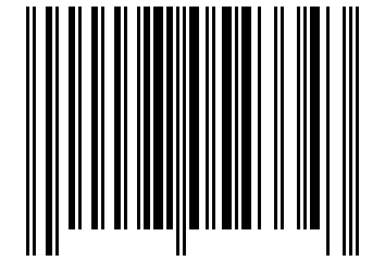 Number 97054334 Barcode