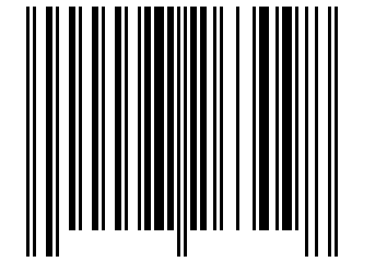 Number 97263098 Barcode