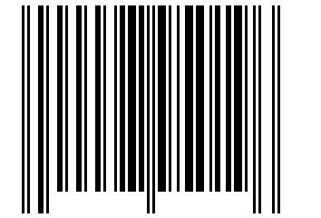 Number 97950196 Barcode
