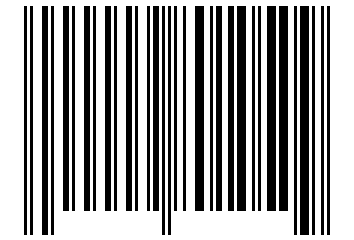Number 9801050 Barcode
