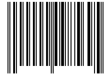Number 98569 Barcode