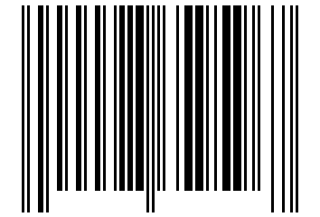 Number 98659596 Barcode