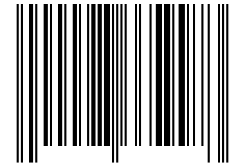 Number 98665997 Barcode