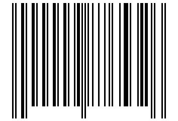 Number 9876532 Barcode